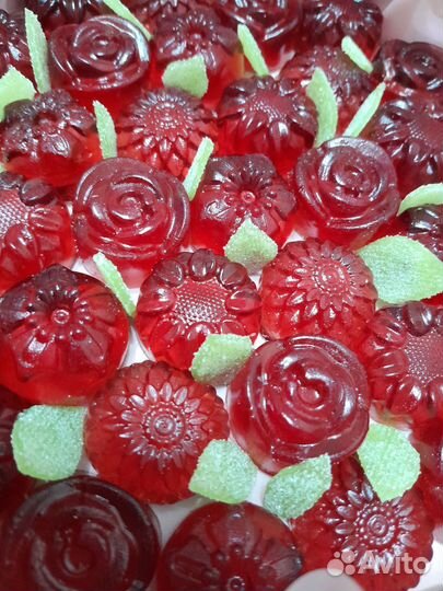 Букет из мармелада в коробке