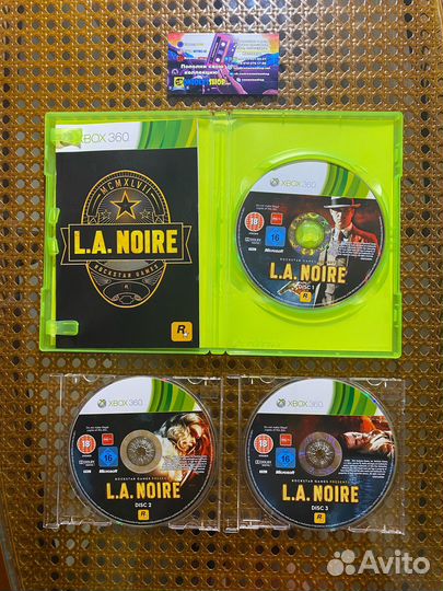 L.A. Noire для Microsoft xbox 360