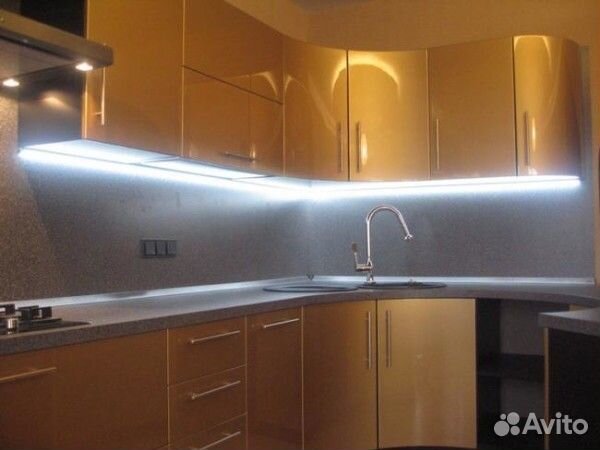 Светодиодная подсветка на кухню