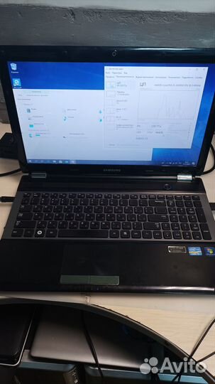 Ноутбук samsung core i5/6GB/GT530M SSD+HDD для игр