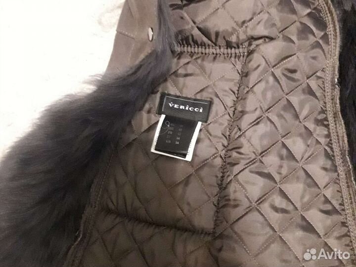 Дубленка натуральная женская 44