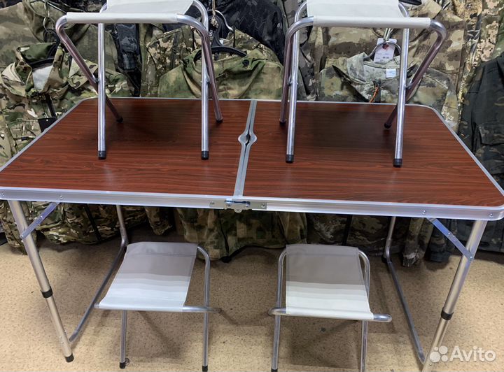 Столик Туристический Походний С 4 Стуля
