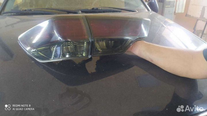 Задние фонарики на Тойота Хайлендер 2014г