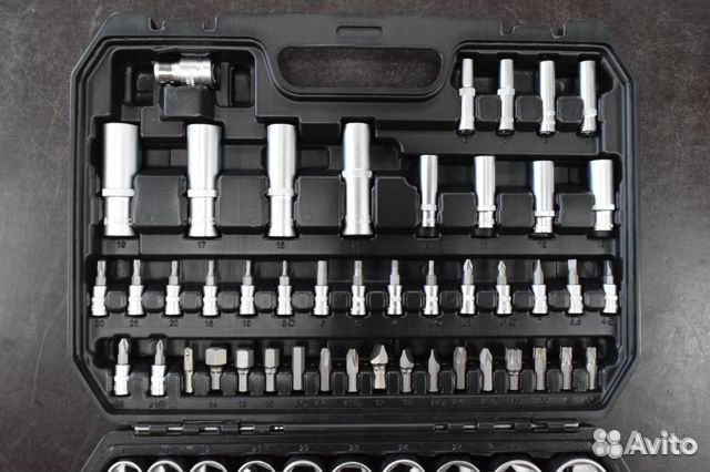 Набор инструмента 1/4&1/2DR 12-гранных 94 предмета