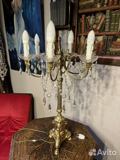 Канделябр светильник бронза