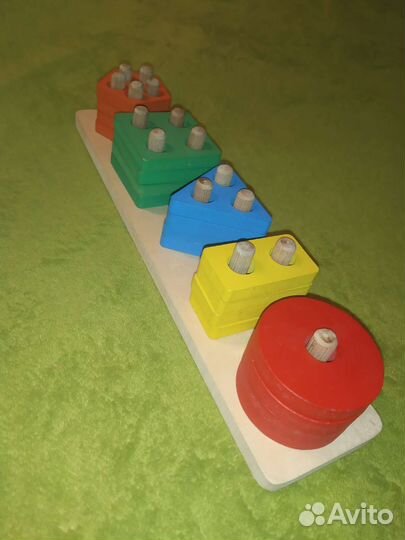 Деревяшки-развивашки монтессори