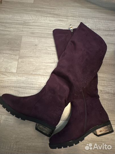 Сапоги женские демисезонные 38