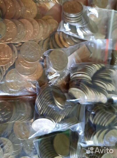 Монеты 50к РФ 466 штук