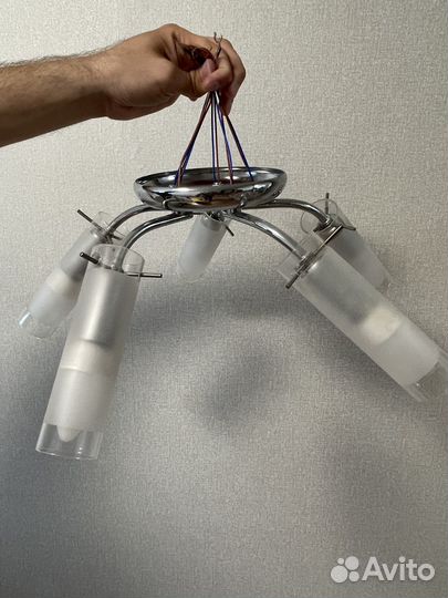 Люстра потолочная бу