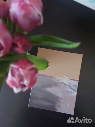 Картина акрилом на холсте