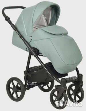 Коляска 2 в 1 indigo eco broco