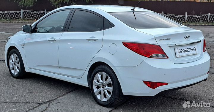 Hyundai Solaris 1.6 МТ, 2016, 73 000 км