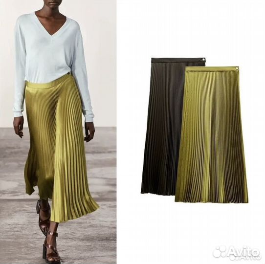 Новая юбка zara коллекция лето 2024