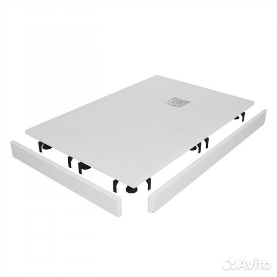 Поддон душевой 80х100.Камень.Полный комплект