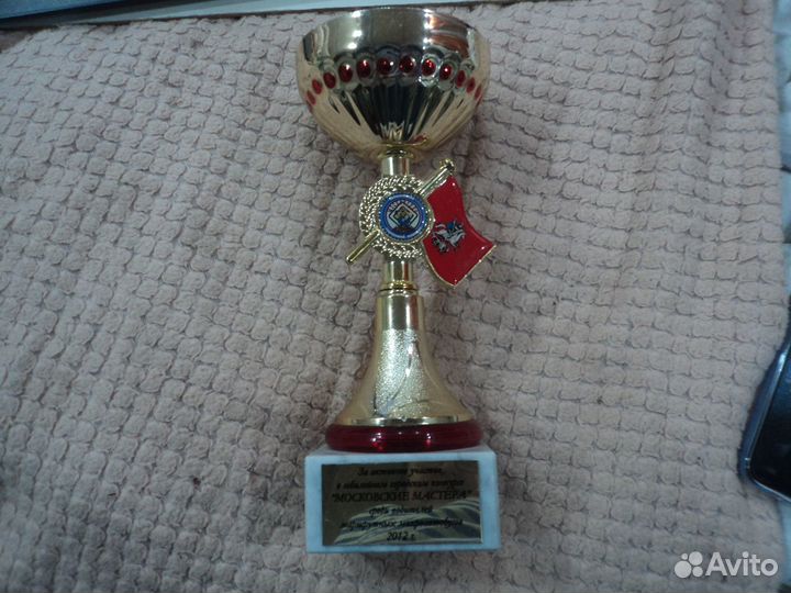 Кубок за участие в соревнованиях Московский водите