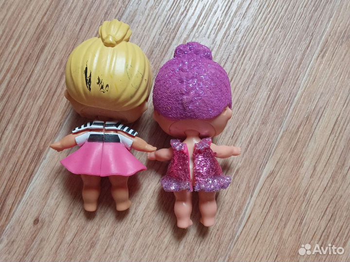 Игрушки киндер+куклы Lol+бакуганы