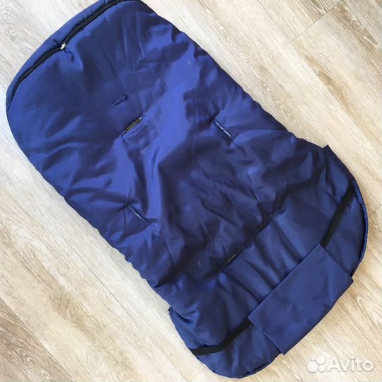 Меховой конверт в коляску овчина