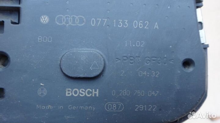 Дросельная заслонка Ауди А4 А6 А8 4.2 BVJ BBK