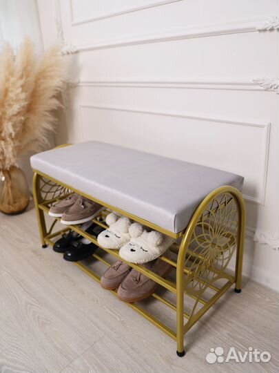 Обувница в прихожую с сиденьем