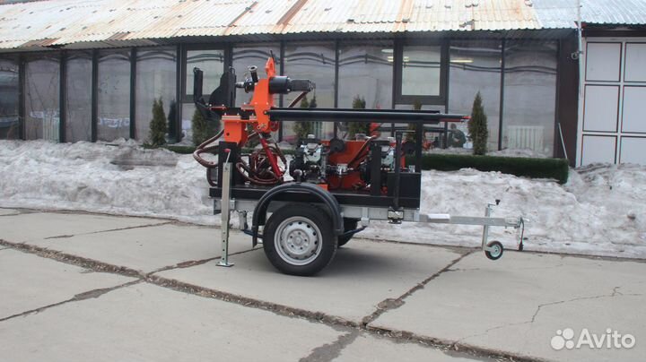 Буровая установка гбу 48Л на прицепе