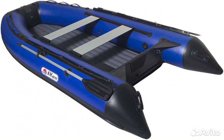 Лодка Smarine Air Max 380 Аир Макс (синяя)