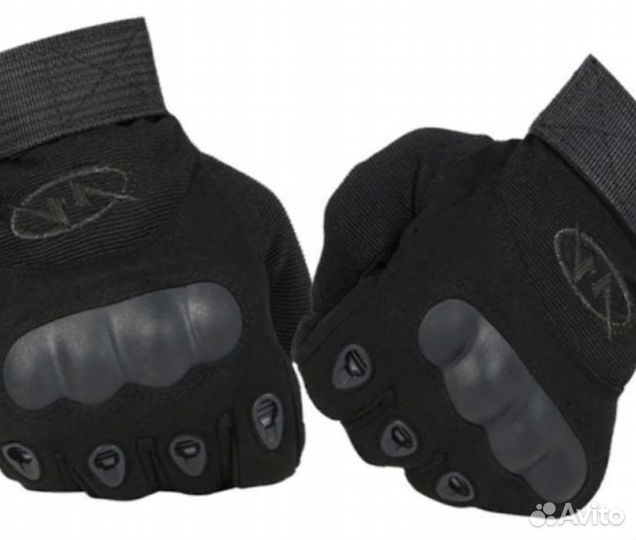 Перчатки тактические черные