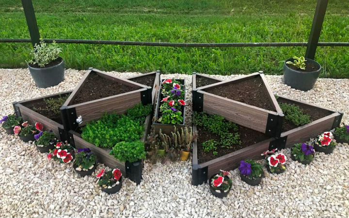 Грядки из дпк