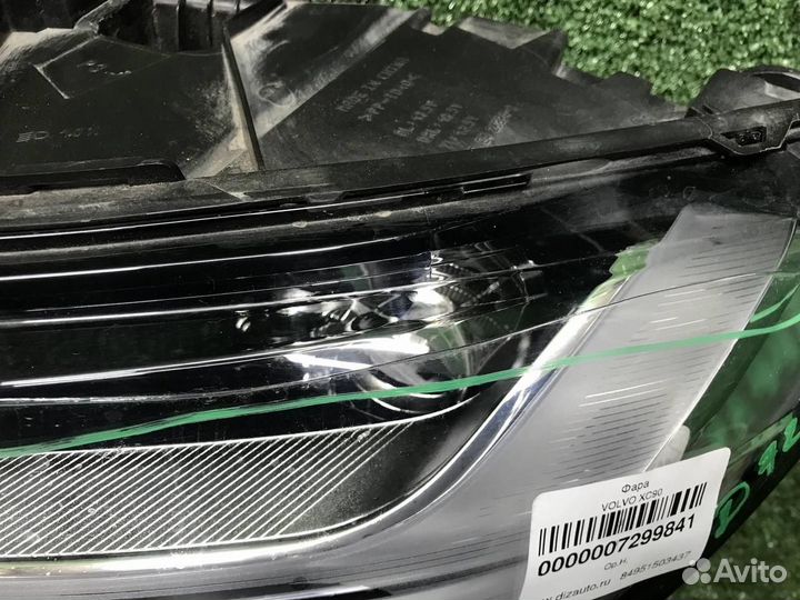 Фара левая Volvo S90