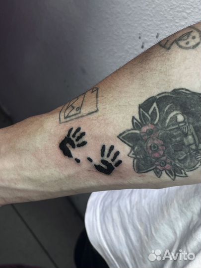 Модель для тату