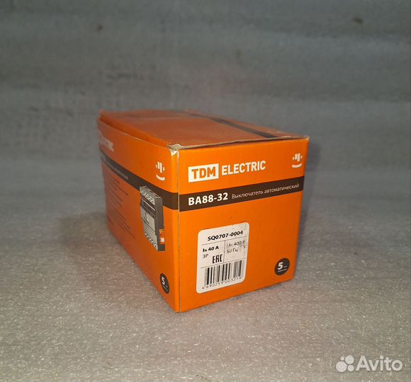 Автоматический выключатель ва88-32 40а