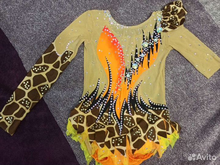 Купальник гимнастический для выступлений