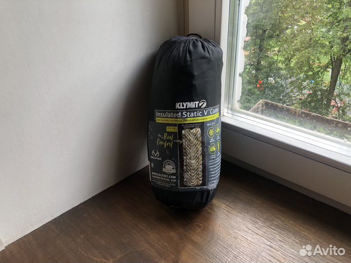 Надувной коврик klymit