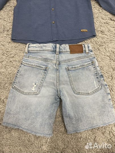 Джинсовые шорты zara