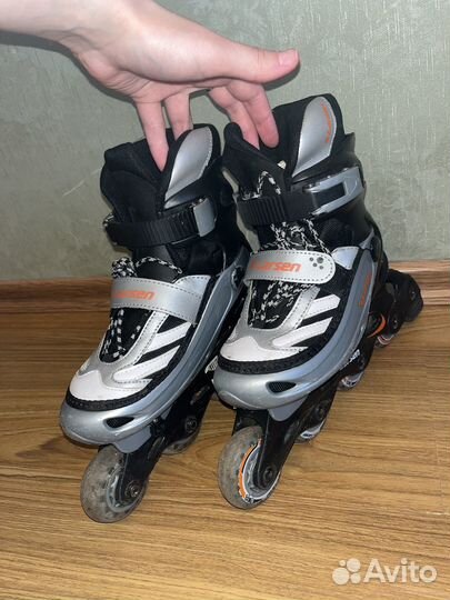 Роликовые коньки раздвижные