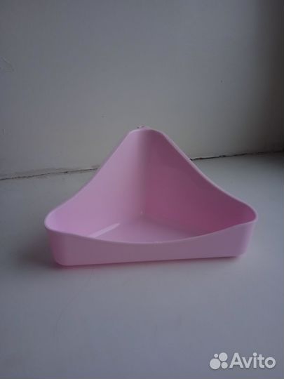 Угловой туалет лоток для грызунов