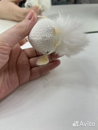 Игрушка для кота мышь с мехом