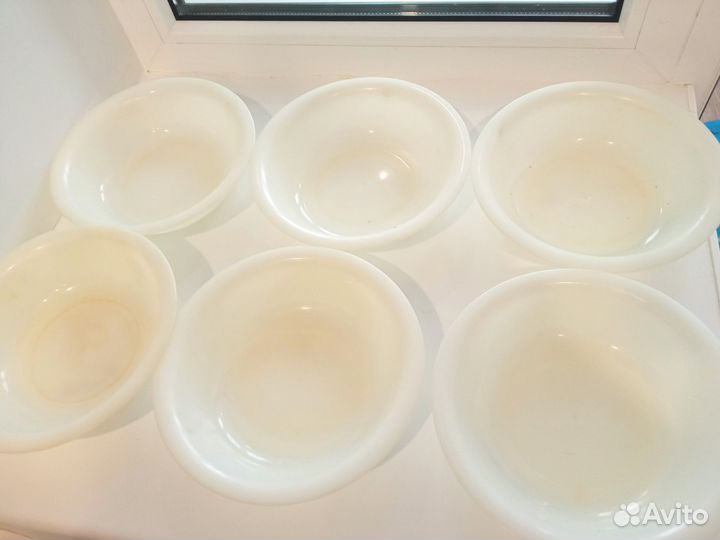 Тарелки суповые пластиковые СССР