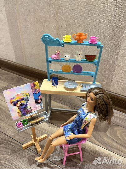Игровой набор художественная мастерская Барби