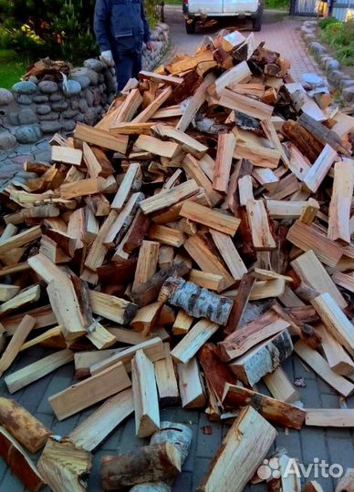Дрова Березовые в наличии в Выборге