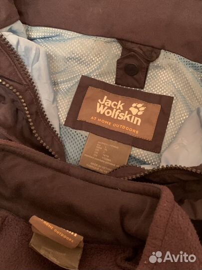 Ветровка Jack Wolfskin Texapore + подклад