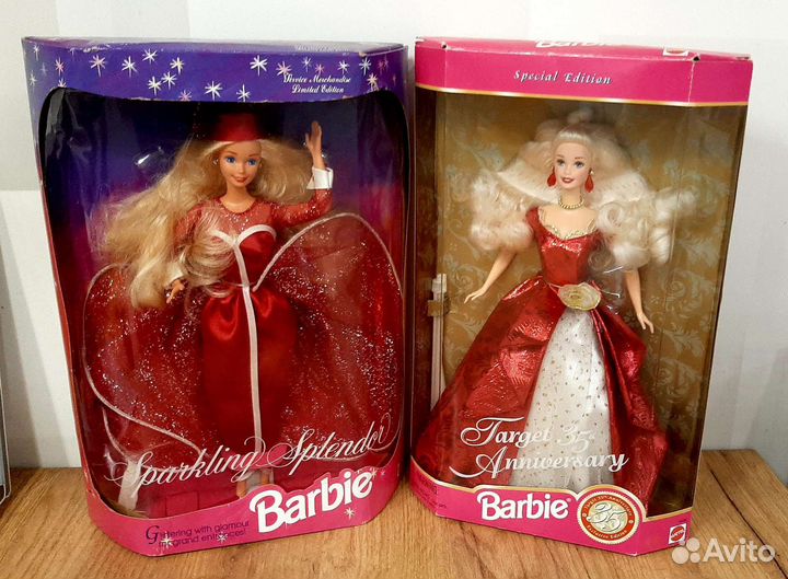 Barbie Mattel 90х Коллекционные