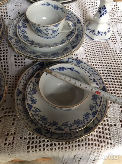 Сервиз чайный Kalk mark cobalt