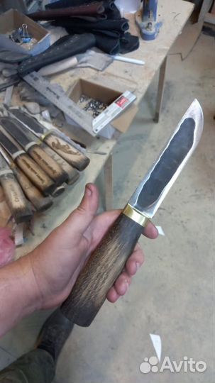 Нож охотничий ручной работы