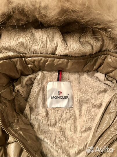 Демисезонная теплая куртка 116 Moncler