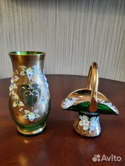 Вазы Богемия смальта, Чехия