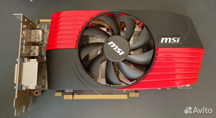 Видеокарта Нерабочая MSI ATI R6850-PM2D1GD5