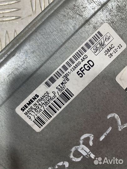 Блок управления двигателем Ford Focus 2