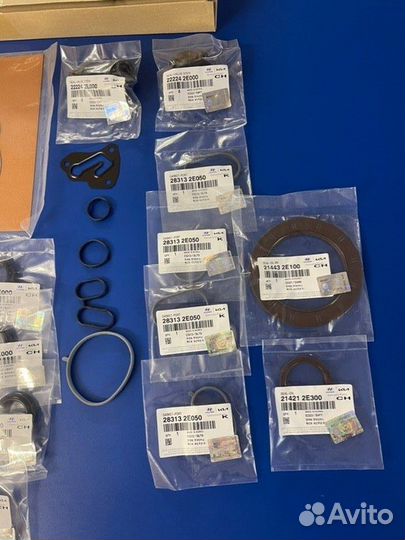 Набор комплект прокладок двигателя Creta Elantra