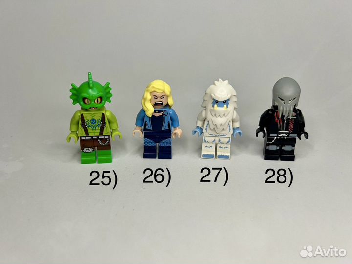 Лего минифигурки lego minifigures оригинал