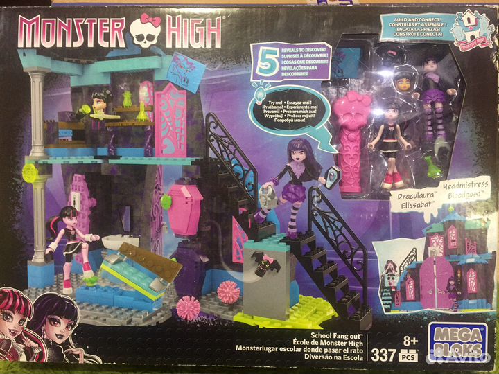 Конструктор mega bloks Монстер Хай